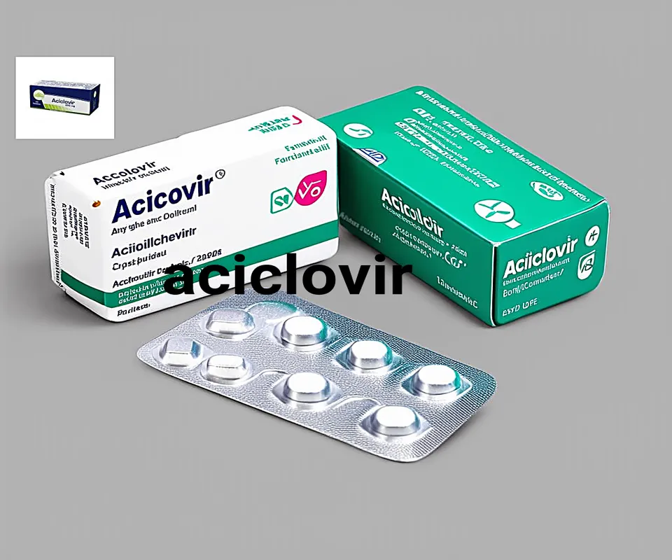 Precio aciclovir pastillas españa